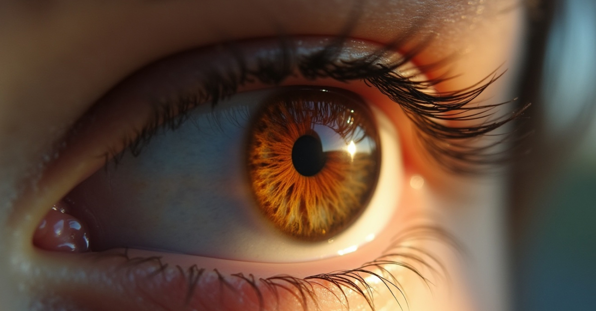 can high blood pressure cause flashing lights in the eyes